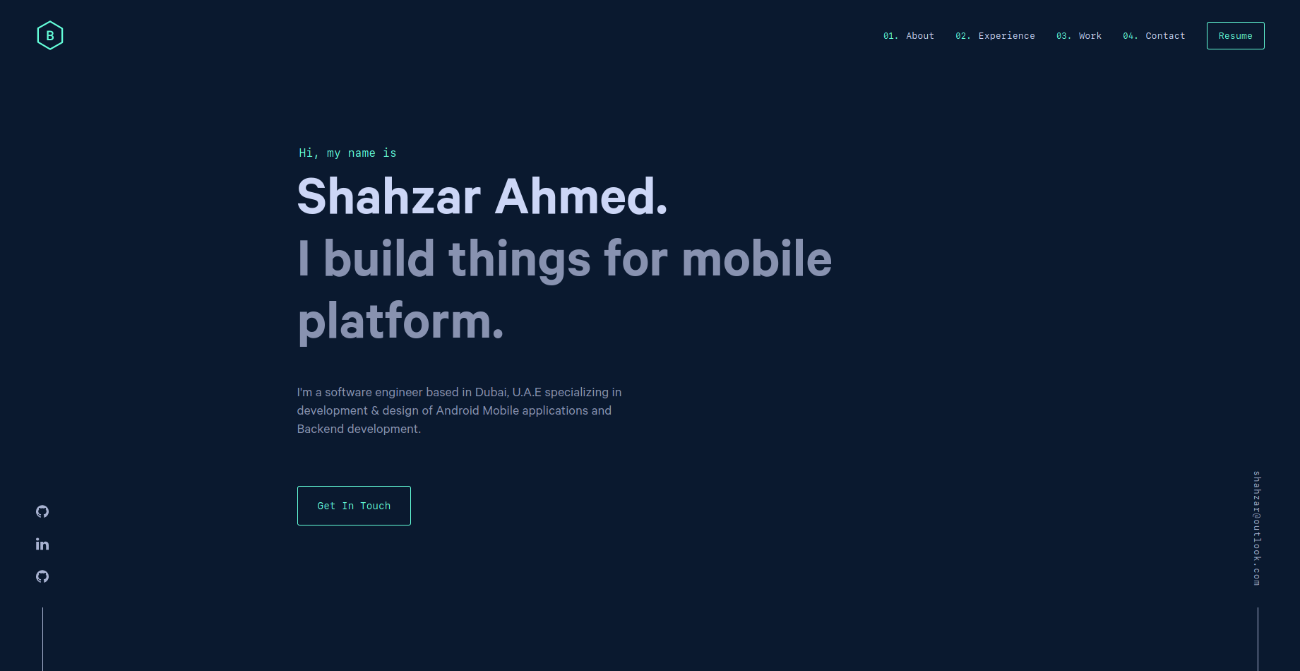 Shahzar Ahmed | Software Engineer